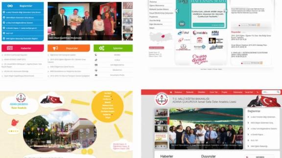 Okul Web Siteleri Yeni Tasarımları kullanıma açılmıştır
