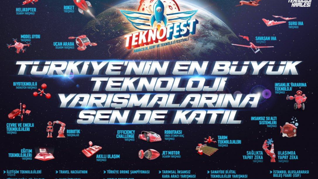 Teknofest 2021 Teknoloji Yarışmaları Son Başvuru Tarihi Uzatıldı!