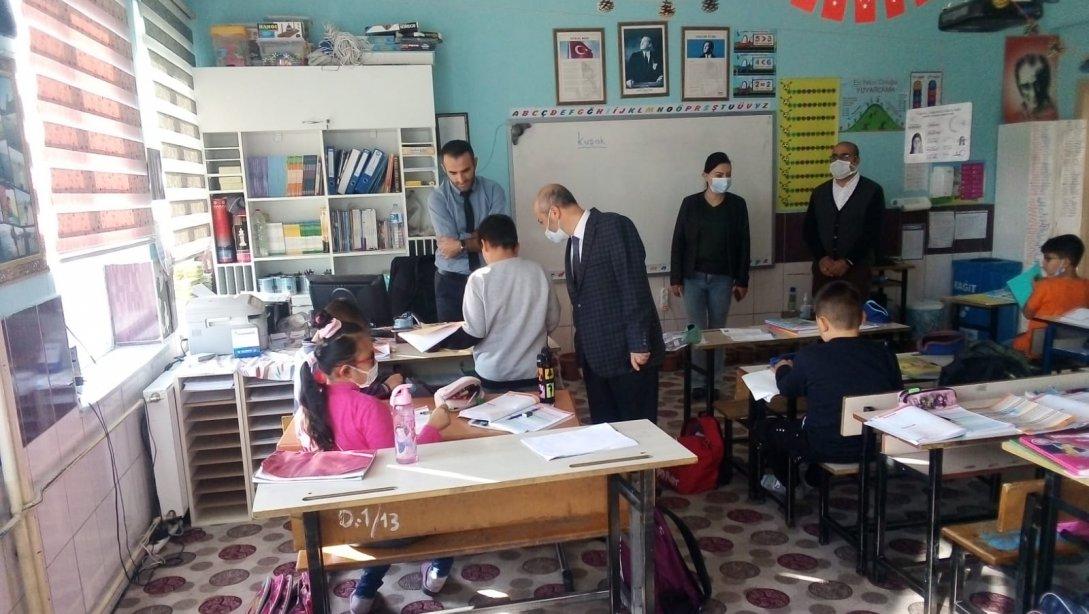 İlçe Milli Eğitim Müdürü Yücel İRMAK , Yazıhüyük Gazi İlkokulu'nu Ziyaret Etti