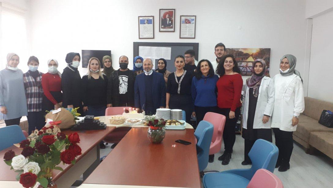 İlçe Milli Eğitim Müdürü Sayın Yücel İRMAK , Mehmet Ekmekçi Anadolu Lisesi'ni Ziyaret Etti